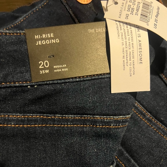 💋 American Eagle Dream High Waist Jegging Womens plus 20W- NWT💋 Soft & Comfy - Picture 9 of 10